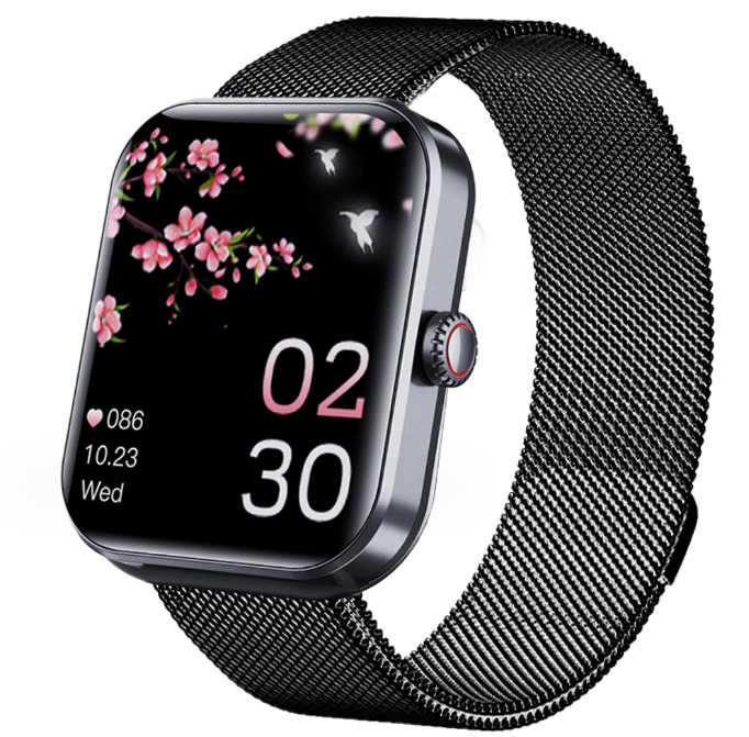 F57L sports wristband heart rate blood pressure monitoring body temperature information push Bluetooth smart watch - Image 2