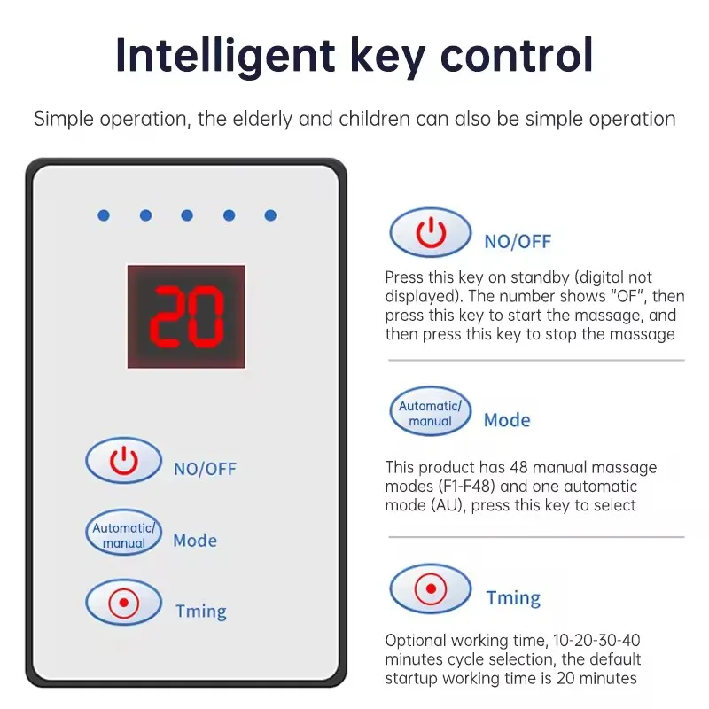 Smart massage lazy fat belt Wireless electric massage weight loss belt fitness fat burning vibration abdominal muscle trainer - Image 5