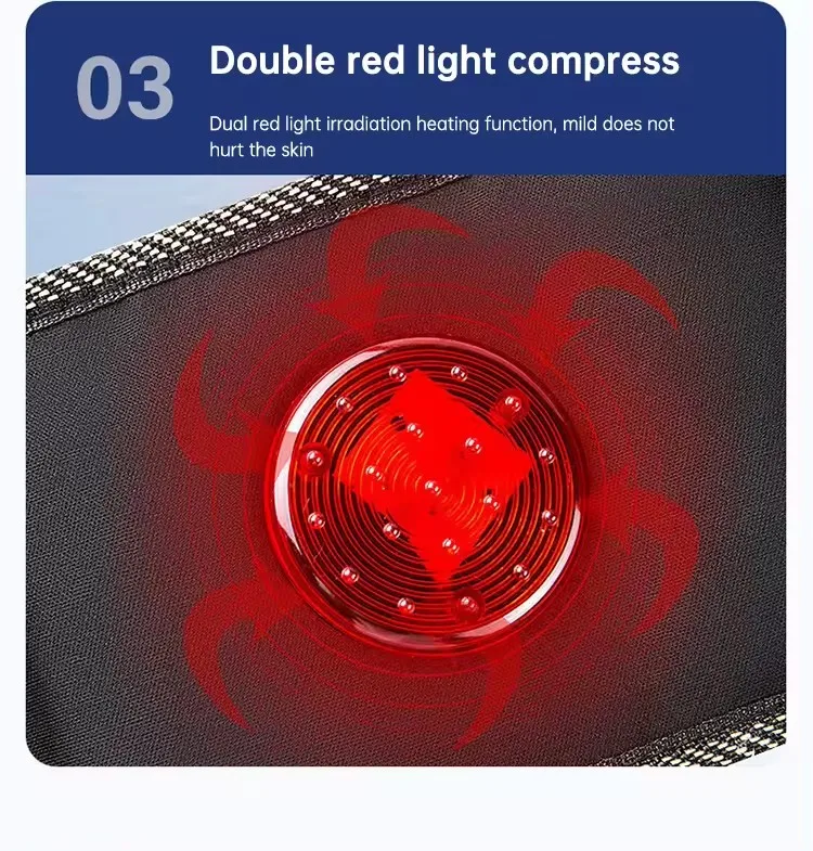 Smart massage lazy fat belt Wireless electric massage weight loss belt fitness fat burning vibration abdominal muscle trainer - Image 4