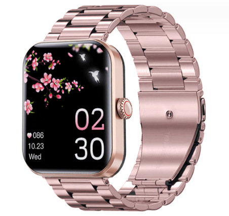 F57L sports wristband heart rate blood pressure monitoring body temperature information push Bluetooth smart watch - Image 10