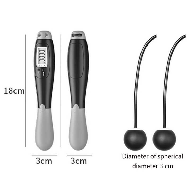 Cordless Jump Ropes Smart Electronic Digital wireless Skip Rope Calorie Consumption Fitness Body Building Exercise Jumping Rope - Image 4