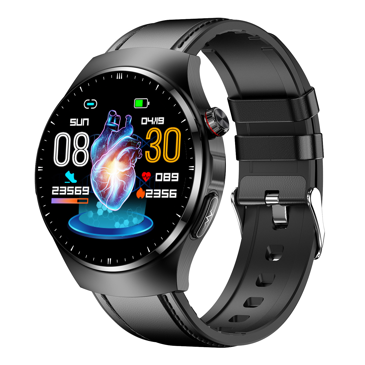 Smart Watch TK25 Bluetooth Call Blood Glucose Uric Acid Blood Lipids Electrocardiogram Body Fat Heart Rate Blood Oxygen Blood Pressure - Image 9