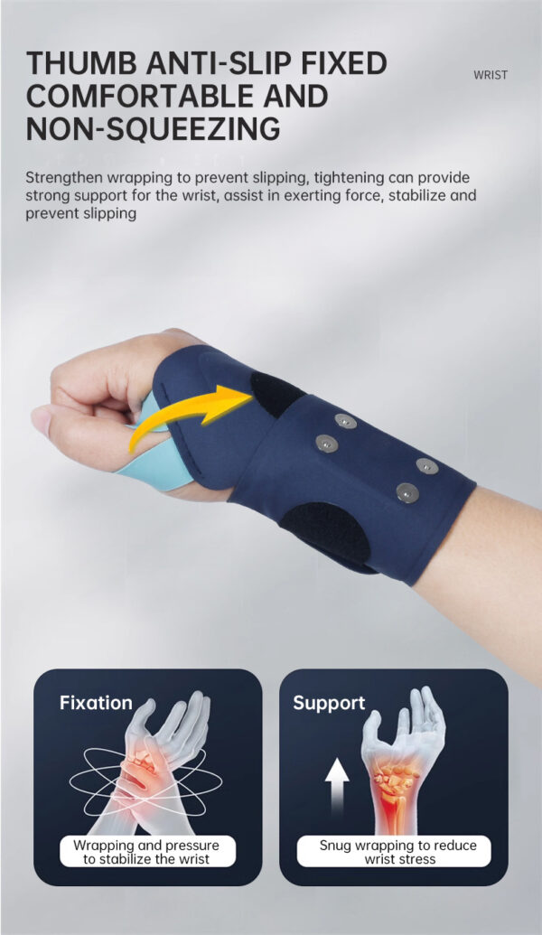 EMS Smart Tendon Sheath Hand Heating Wristband with Hot Compress and Massage Function - Image 12