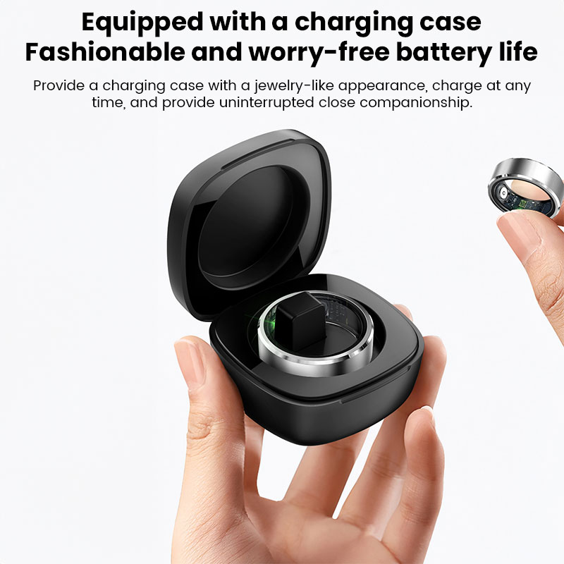 2025 New! Xiaomi Smart Ring for Men & Women. Tracks Heart Rate, Blood Oxygen, Sleep. 5ATM Waterproof Fitness Tracker - Image 3
