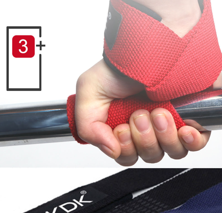 Assist with silicone anti slip grip hard pull wrist guard wrapped resistance band wrist adjustment pull up - Image 2